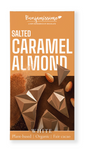 Tableta de ciocolată cu caramel sărat și migdale fără gluten BIO 60 g – Benjamissimo