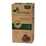 Vopsea de păr blond șaten (77.07) 250 g - BioMagic
