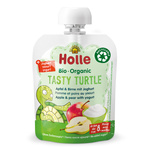 Piure gustos Țestoasa (măr-pară-iaurt) fără adaos de zahăr BIO 85 g – Holle