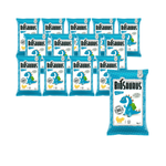 PACHET 14 x  Dinosaurs chipsuri de porumb cu sare de mare NO GLASS. BIO 30 g