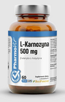 L-carnosină (500 mg) fără gluten 60 capsule - pharmovit (etichetă curată)