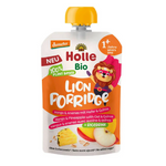 Mousse de fulgi de ovăz Lew (mere - orez - mango - ananas - quinoa) din 1 an Demeter bio 110 g - HOLLE