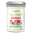 Elektroliți cu aromă de zmeură pulbere Vital Charge+ 250 g - Hempking – Biowen