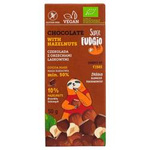 Ciocolată cu alune de pădure BIO 50 g – Super Fudgio