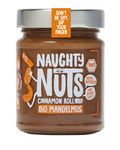 Cremă de migdale și nuci de caju cu scorțișoară bio 250 g - Naughty Nuts