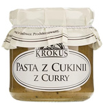 Pastă de dovlecei și năut cu curry fără gluten 180 g - Krokus