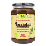 Cremă de alune de pădure și cacao fără lapte fără gluten Nocciolata Bio 650 g – Rigoni di Asiago