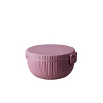 PLA plastic lunchbowl dusty rose - Chic-Mic-Mic-Mic