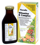 Vitamina B Complex lichidă, fără gluten, supliment alimentar 250 ml – Salus