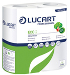 Prosoape de hârtie albe, 2 role, 2 straturi, 11,8 m, 52 coli, Ecolabel – Eco Natural