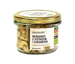 Nuci de caju fără gluten cu piper și usturoi bio 120 g - BIOSSOM