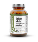 Ginkgo biloba supliment alimentar 60 capsule 19.98 g - Pharmovit (Etichetă curată)