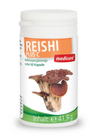 Ciuperci Reishi cu vitamina C supliment alimentar 60 capsule - Medicura