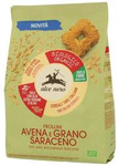 Biscuiți din ovăz și hrișcă cu ulei de măsline extravirgin (14 %) BIO 250 g