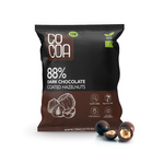 Alune în ciocolată neagră 88% bio 70 g - COCOA