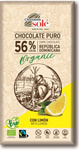 Ciocolată amară 56% cacao cu lămâie BIO 100 g