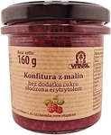 Dulceață de zmeură îndulcită cu eritritol, fără zahăr 160 g – Vitapol