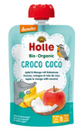 Mousse la tub Crocodil de Cocos (măr - mango - nucă de cocos) fără zaharuri adăugate de la 8 luni Demeter BIO 100 g – Holle