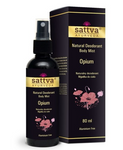 Deodorant - ceață de corp opium 80 ml - Sattva (ayurveda)