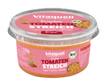 Brânză vegană alternativă cu roșii bio 125 g - VITAQUELL