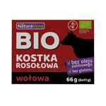Cub de bulion de vită BIO fără gluten 66 g – Naturavena