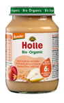 Măr-pară cu ovăz fără adaos de zahăr BIO 190 g – Holle