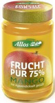 Mousse de mango (75% fructe) BIO 250 g