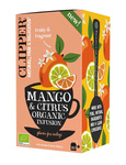 Ceai cu aromă de mango și citrice bio (20 x 1,8 g) 36 g - Clipper