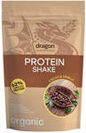 Shake proteic cacao și vanilie, cu 62% proteine și aminoacizi, cu eritritol, fără gluten, BIO 500 g – Dragon Superfoods