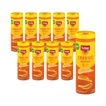 PACHET 10 x Curvies chipsuri de ardei fără gluten 170 g