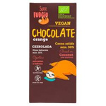 Ciocolată vegană BIO de portocale 80 g – Super Fudgio