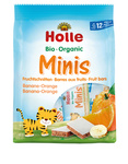 Mini-batoane banană-portocală BIO (8 x 12,5 g) 100 g – Holle