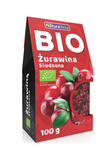 Merișoare îndulcite cu zahăr de trestie BIO, 100 g – Naturavena