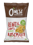Chipsuri de linte cu rozmarin fără gluten bio 75 g - O'Nest