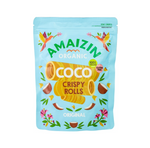 Rollsy - rulouri crocante de cocos fără gluten BIO 140 g – Amaizin