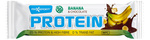 Baton proteic cu banane în ciocolată cu lapte fără gluten 50 g – Maxsport