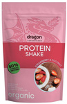 Shake proteic căpșuni și cocos, 50% proteine cu aminoacizi, cu eritritol, fără gluten BIO 450 g – Dragon Superfoods