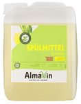 Detergent lichid pentru vase cu iarbă de lămâie (concentrat) ECO 5 L – Almawin