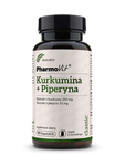Curcumin + piperină supliment alimentar 90 capsule 41.4 g - Pharmovit