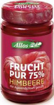 Mousse de zmeură (75% fructe) BIO 250 g