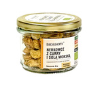 Nuci de caju cu curry și sare de mare fără gluten bio 120 g - BIOSSOM