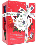 Set de ceaiuri de Crăciun, pliculețe piramidale Holiday Red (12x2) BIO 24 g – English Tea Shop