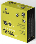 Conserve vegane de ton a'la tuna în ulei de floarea-soarelui fără gluten BIO 150 g - Reba