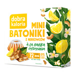Mini batoane cu gust de babka de lămâie, fără zahăr adăugat 102 g – Dobra Kaloria