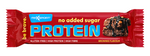 Baton proteic brownie în ciocolată cu lapte, fără zahăr adăugat, fără gluten 40 g – Maxsport