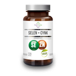 Seleniu + zinc supliment alimentar 120 capsule (15 mg + 300 mcg)