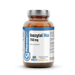 Inozitol max (750 mg) supliment alimentar fără gluten 60 capsule - Pharmovit – Clean Label
