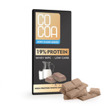 Ciocolată albă proteică cu proteină WPC, fără adaos de zahăr 65 g – Cocoa