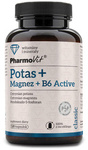 Potasiu + Magneziu + Vitamina B6 Supliment alimentar activ 120 capsule - Pharmovit