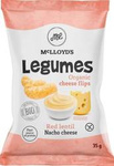Gustări crocante din linte roșie, cu gust de brânză, fără gluten, Bio 35 g – Mclloyds
